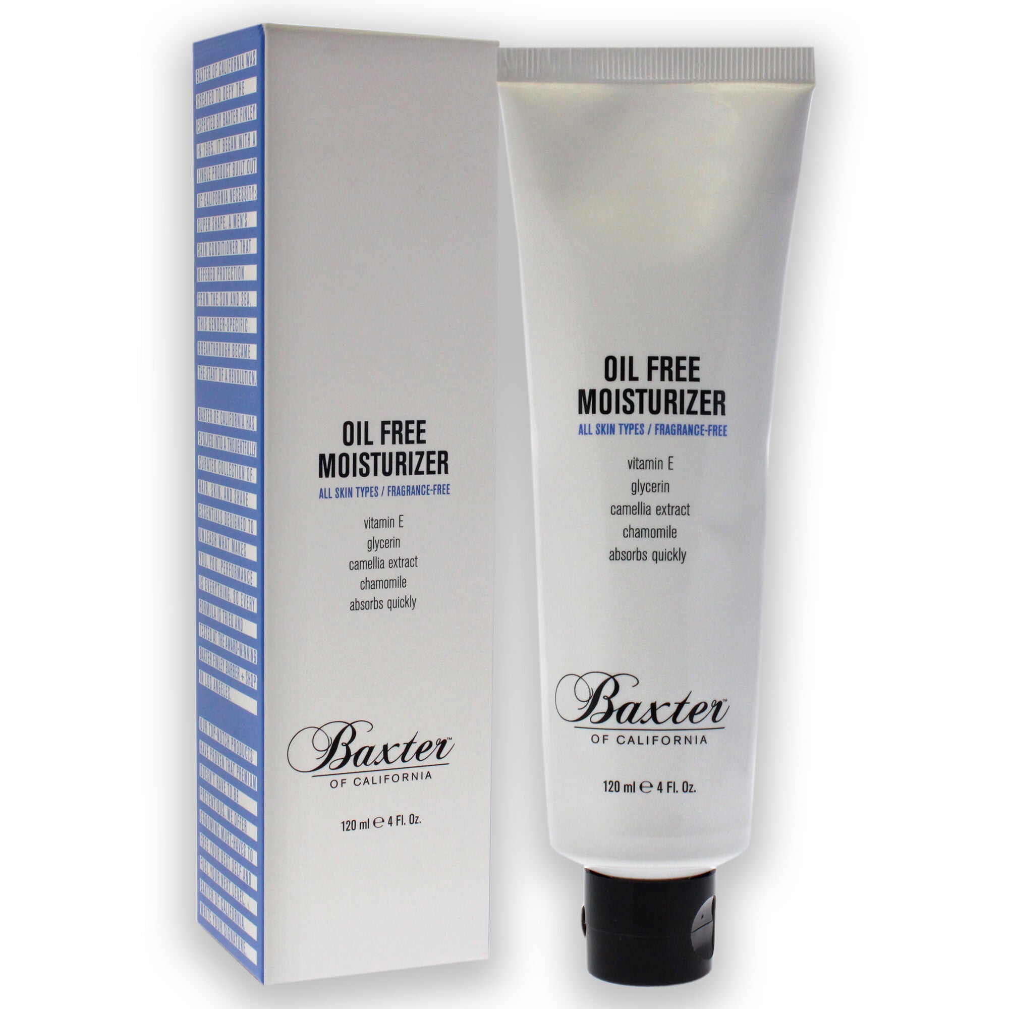 Oil Free Moisturizer by Baxter Of California for Men - 4 oz Moisturizer, See Description, alternate image number 2
