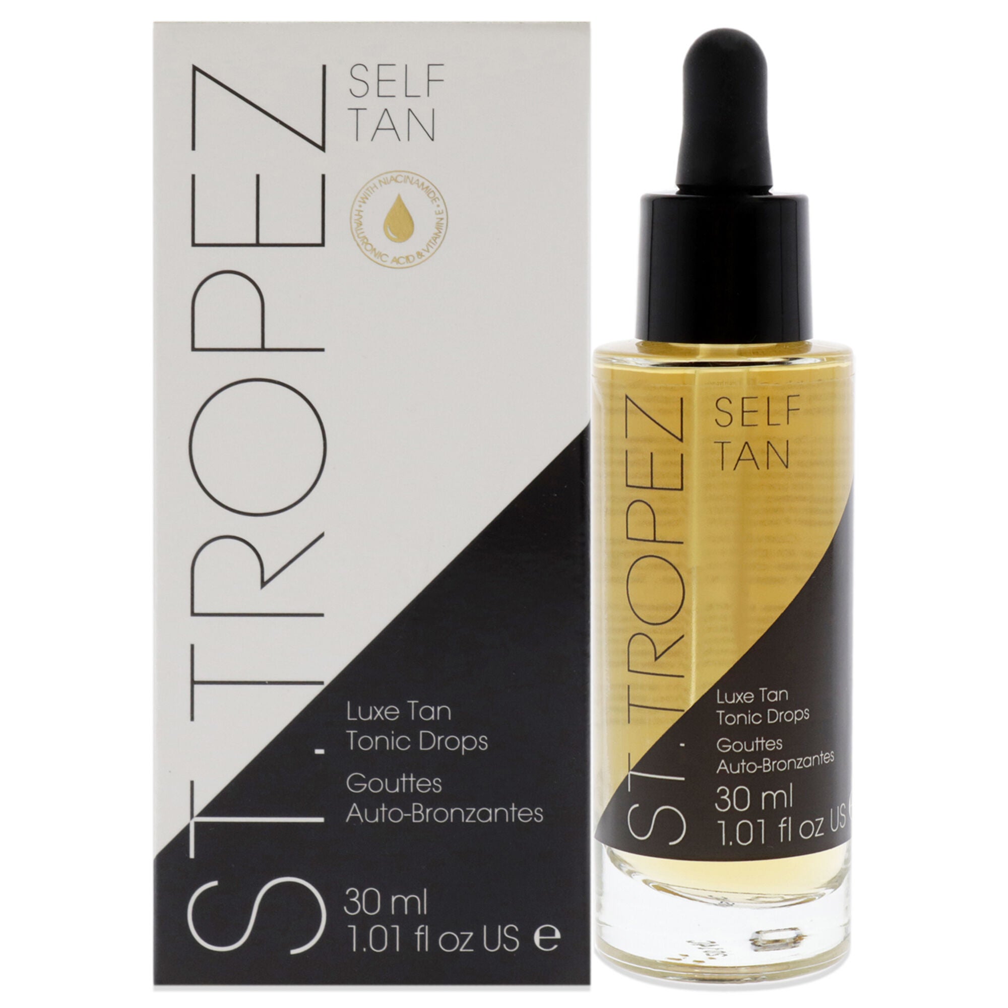 Self Tan Tonic Glow Drops by St. Tropez for Unisex - 1 oz Drops, See Description, hi-res image number 0
