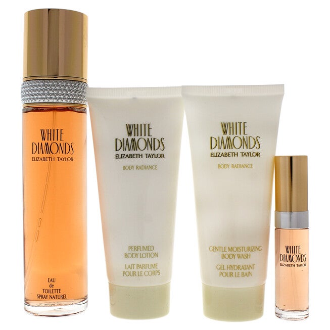 White Diamonds by Elizabeth Taylor for Women - 4 Pc Gift Set, See Description, alternate image number 3