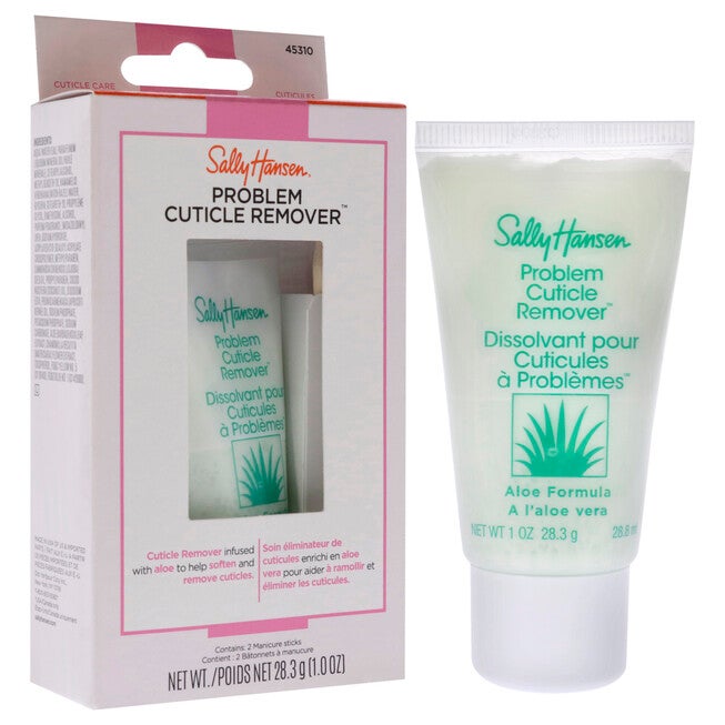 Problem Cuticle Remover by Sally Hansen for Women - 3 Pc 1oz Cuticle Remover, 2 Manicure Sticks, See Description, alternate image number 2