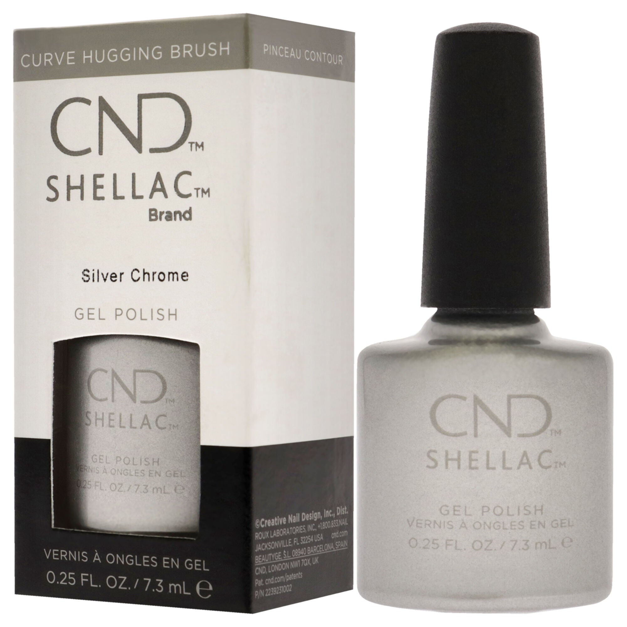Shellac Nail Color - Silver Chrome by CND for Women - 0.25 oz Nail Polish, , alternate image number 7