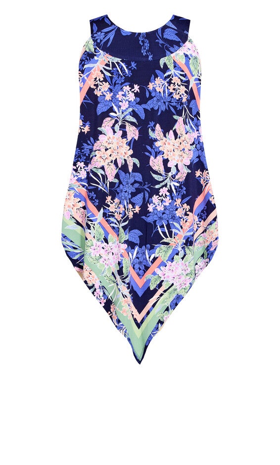 Nicole Scarf Tunic - navy, , alternate image number 5