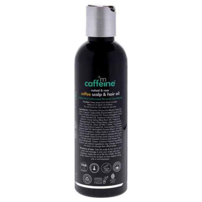 Coffee Scalp and Hair Oil - Redensyl by mCaffeine for Unisex - 6.76 oz Oil, NA, alternate image number null