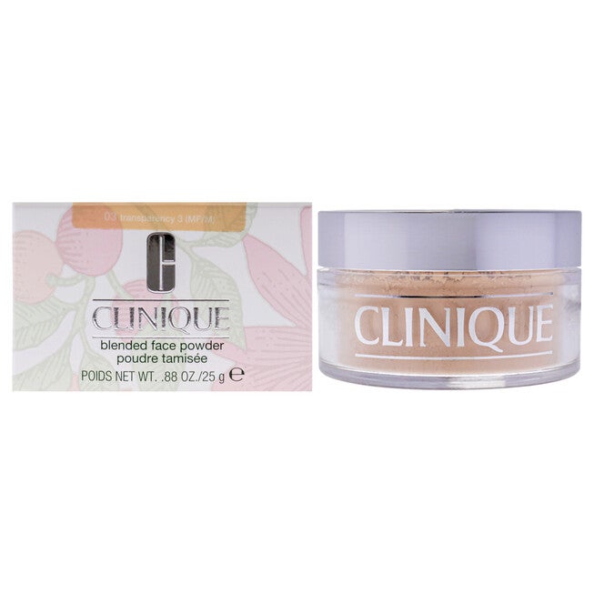 Blended Face Powder- 03 Transparency by Clinique for Women - 0.88 oz Powder, See Description, hi-res image number 0