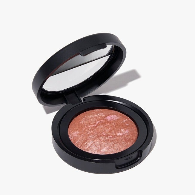 Baked Blush-n-Brighten Marbleized Blush, Pink Grapefruit, hi-res image number null