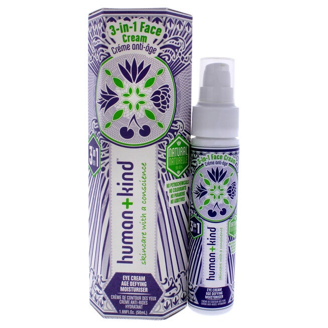 Age-Defying 3-In-1 Cream by Human+Kind for Unisex - 1.69 oz Cream, See Description, hi-res image number 0