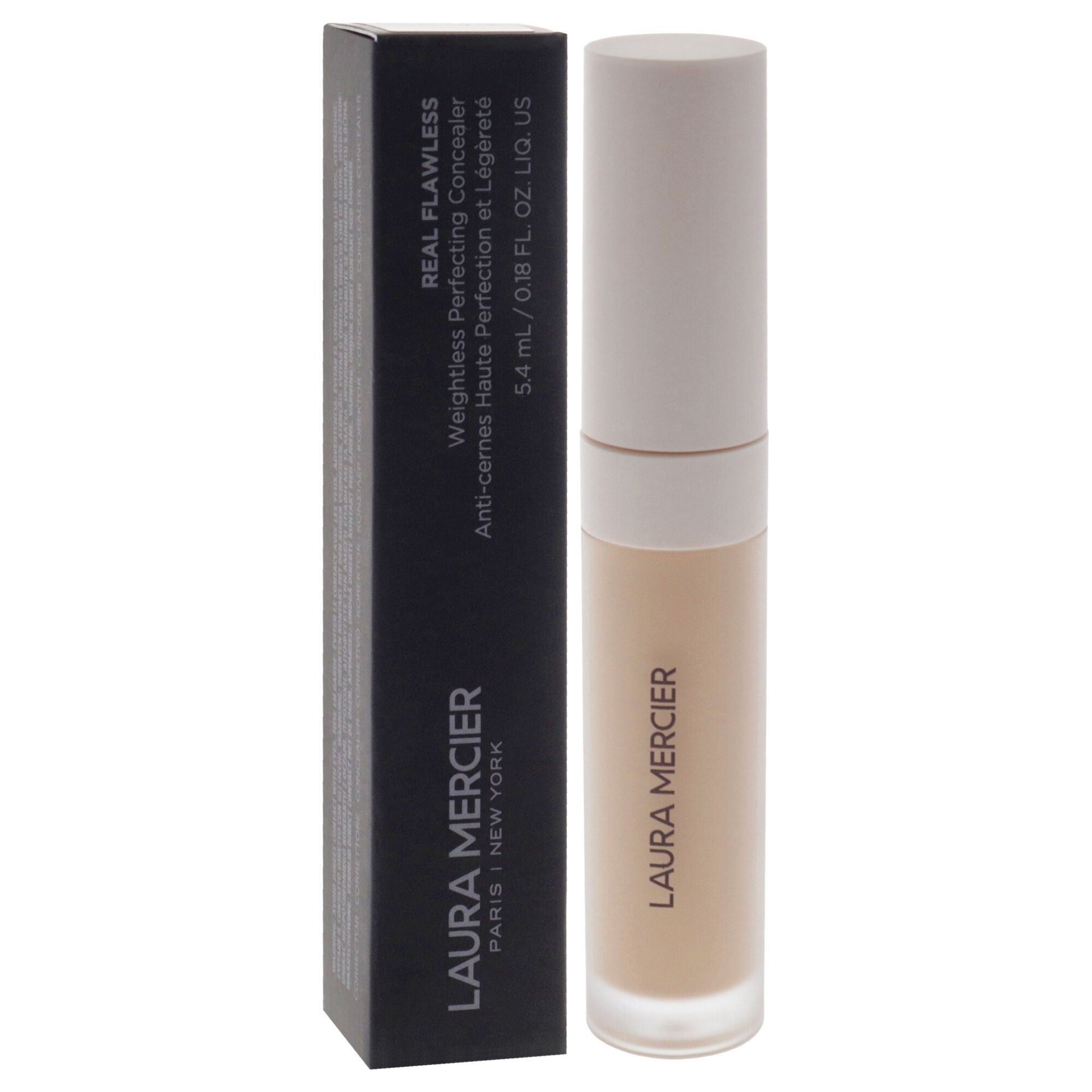 Real Flawless Weightless Perfecting Concealer - 2W1 Light with Warm Undertones by Laura Mercier for Women - 0.18 oz Concealer, See Description, alternate image number 1