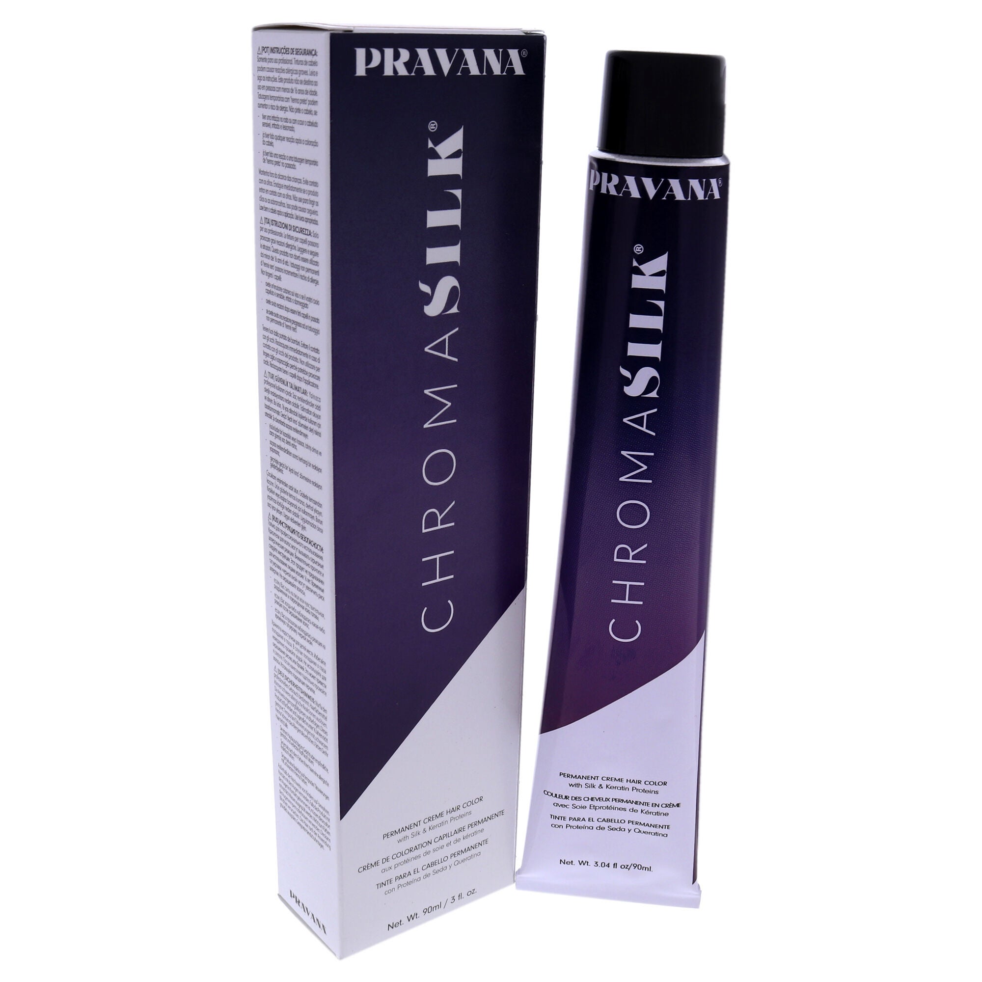 ChromaSilk Creme Hair Color - 5.31 Light Golden Ash Brown by Pravana for Unisex - 3 oz Hair Color, See Description, alternate image number 3