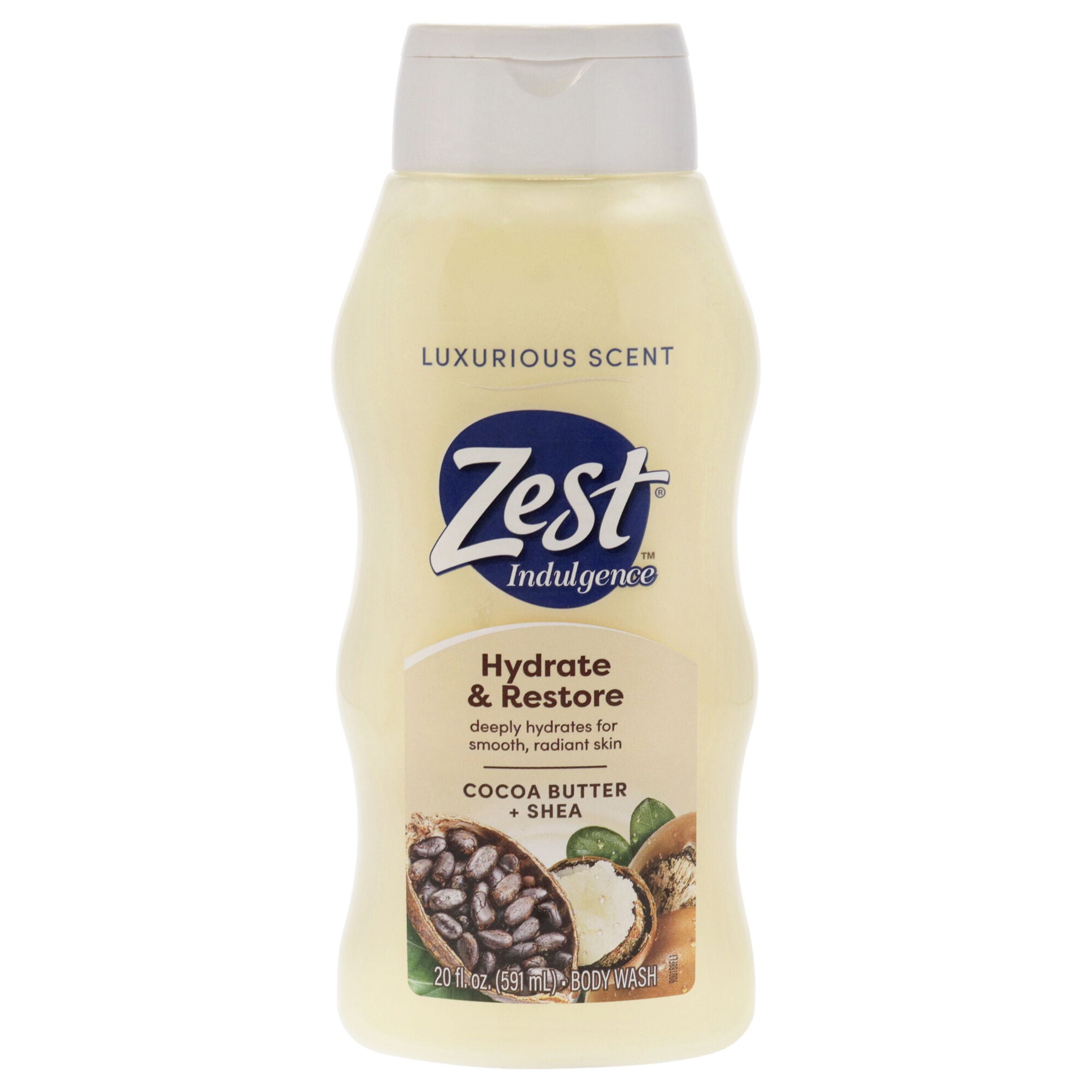 Hydrate and Restore Body Wash - Cocoabutter and Shea by Zest for Women - 18 oz Body Wash, See Description, hi-res image number 0