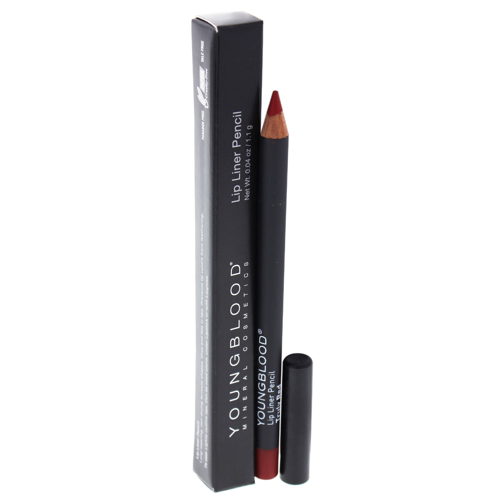 Lip Liner Pencil - Truly Red by Youngblood for Women - 0.04 oz Lip Liner, , alternate image number 8