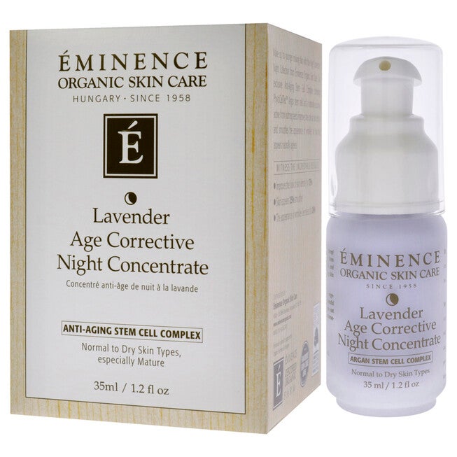 Lavender Age Corrective Night Concentrate by Eminence for Unisex - 1.2 oz Serum, See Description, alternate image number 3