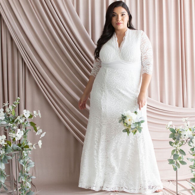 Amour Lace Wedding Gown, , alternate image number 6