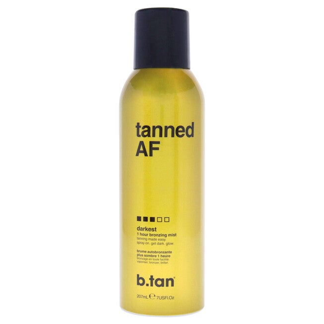 Tanned AF Darkest Self Tan Bronzing Mist by B.Tan for Unisex - 7 oz Bronzer, See Description, hi-res image number 0