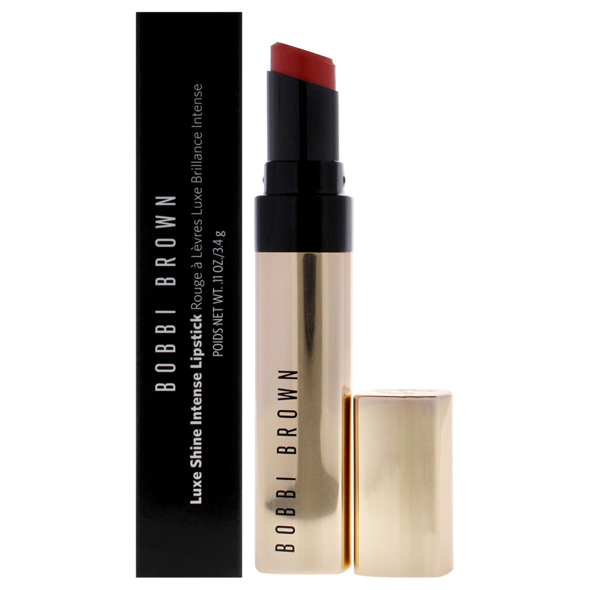 Luxe Shine Intense Lipstick - Desert Sun by Bobbi Brown for Women - 0.11 oz Lipstick, Red, hi-res image number 0