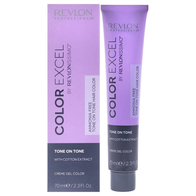Revlonissimo Color Excel - 4.65 Medium Red Mahogany Brown by Revlon for Unisex - 2.3 oz Hair Color, See Description, hi-res image number 0
