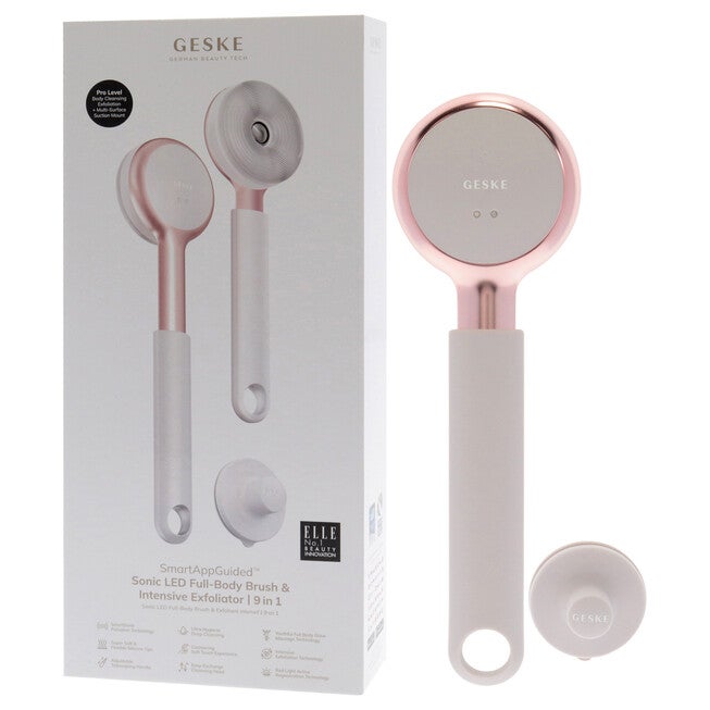Sonic LED Full-Body Brush and Intensive Exfoliator 9 in 1 - Starlight by Geske for Women - 1 Pc Brush, See Description, alternate image number 3