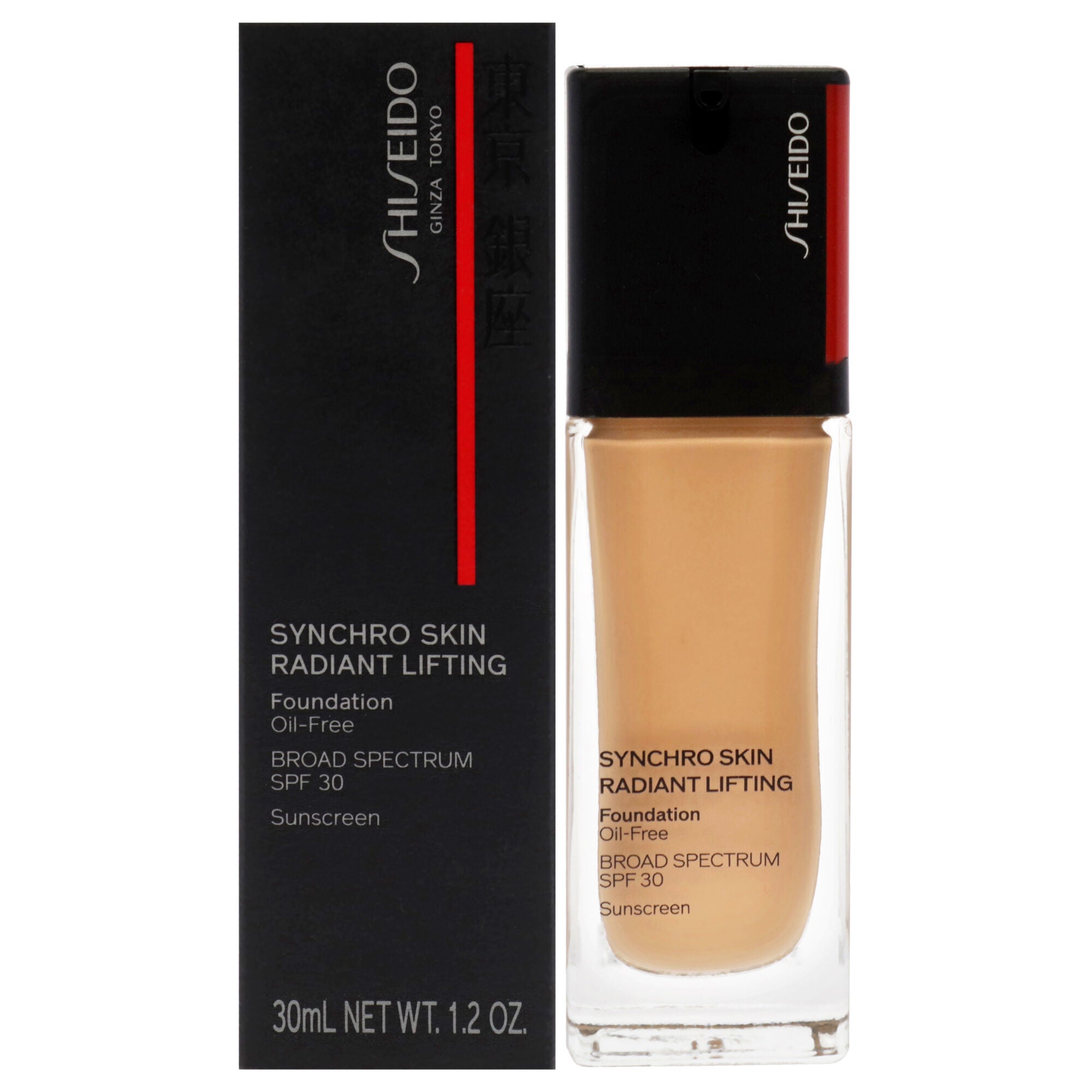 Synchro Skin Radiant Lifting Foundation SPF 30 - 350 Maple by Shiseido for Women - 1.2 oz Foundation, See Description, hi-res image number 0