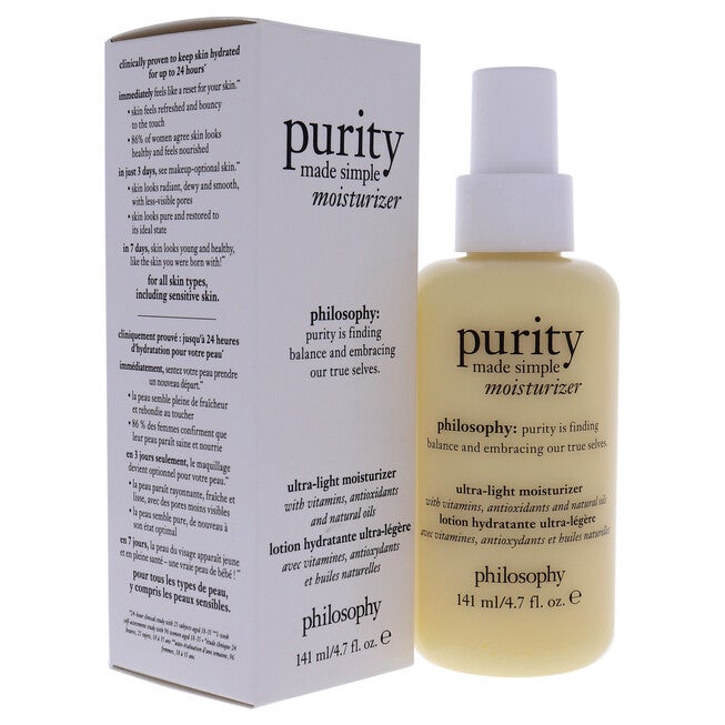 Purity Made Simple Ultra Light Moisturizer by Philosophy for Women - 4.7 oz Moisturizer, , alternate image number 6
