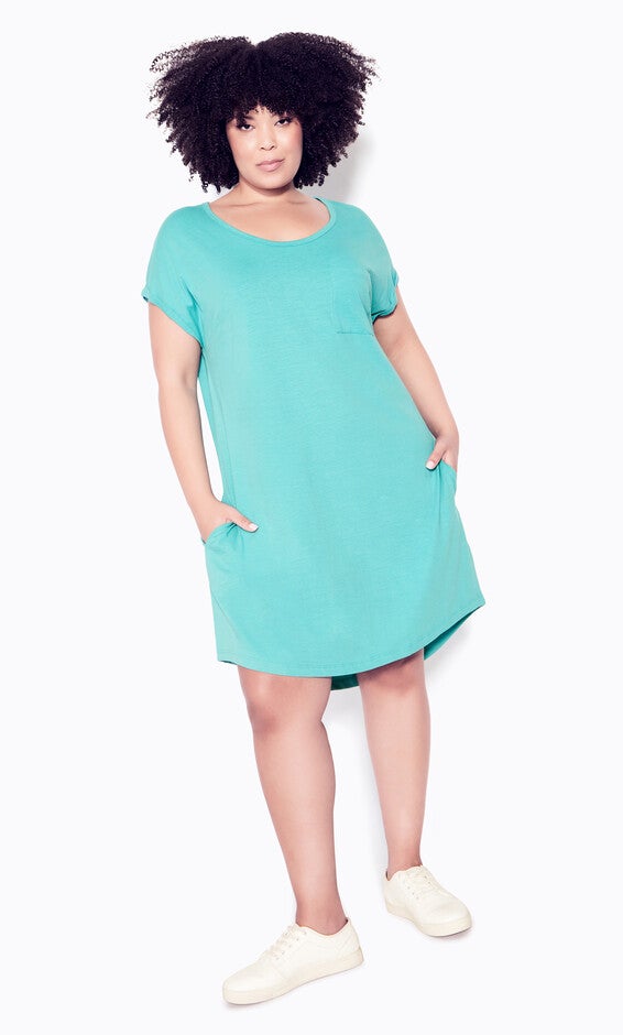 Summer Day Dress - jade, Green, hi-res image number 0