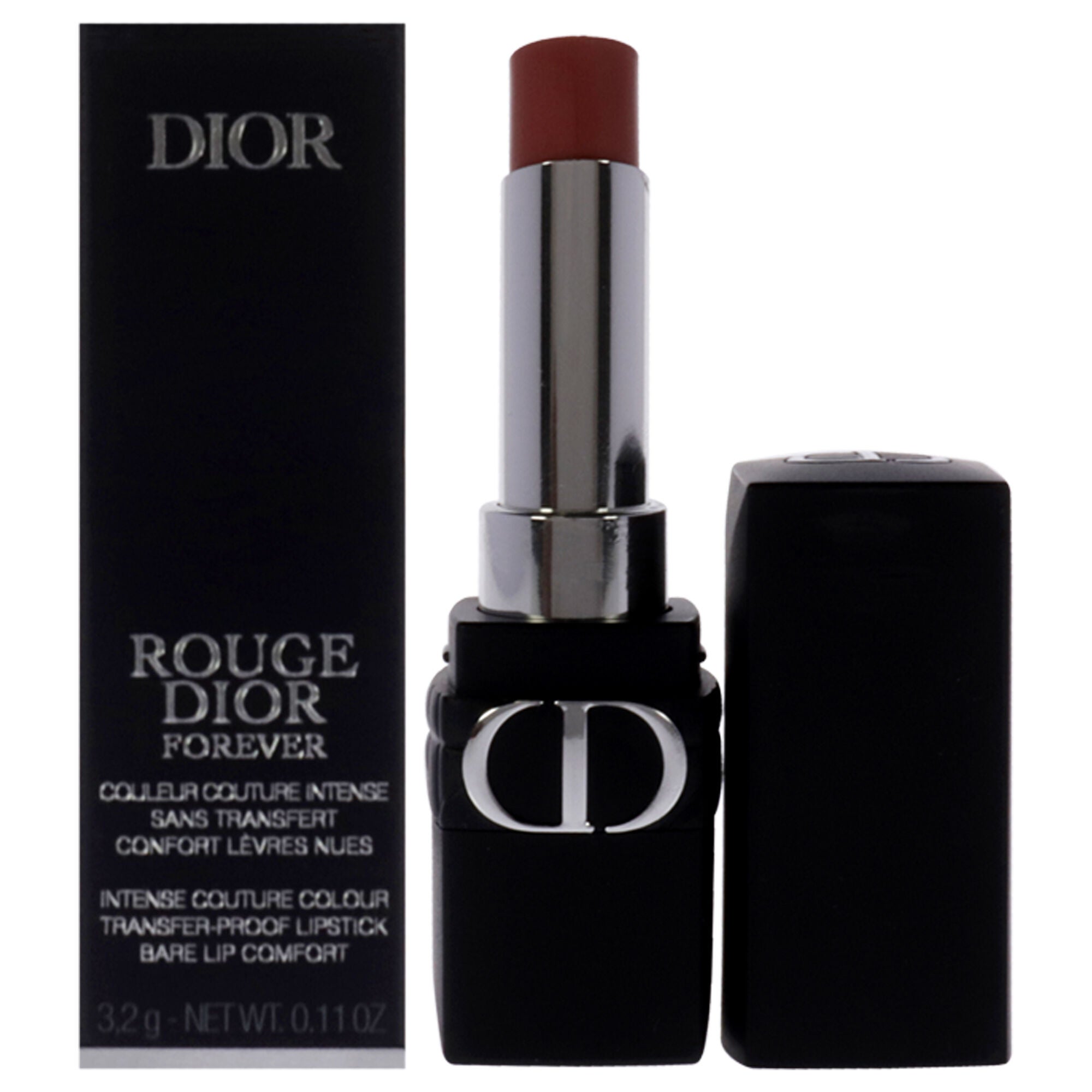 Rouge Forever Transfer Proof Lipstick - 505 Forever Sensual by Christian Dior for Women - 0.11 oz Lipstick, See Description, hi-res image number 0