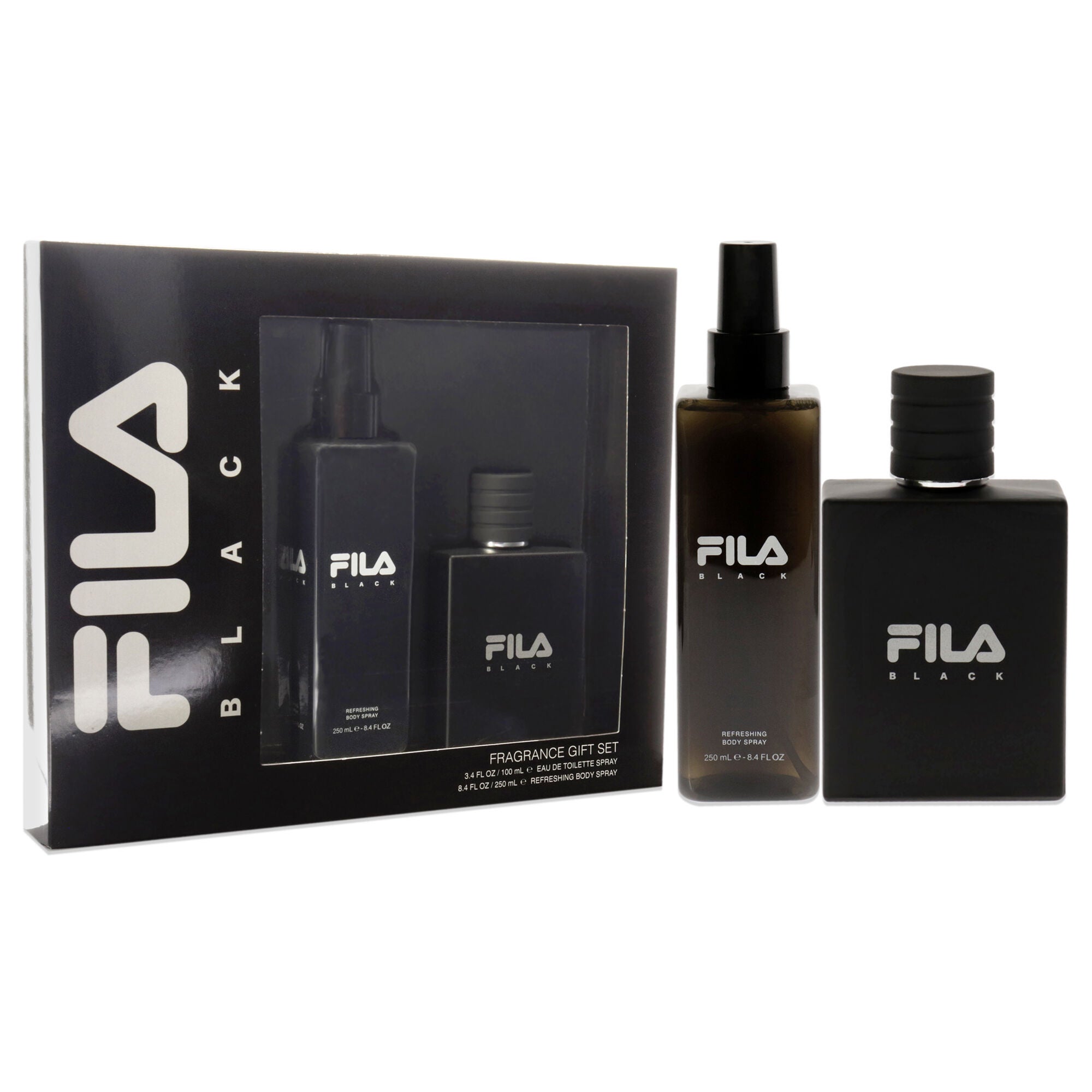 Fila Black by Fila for Men - 2 Pc Gift Set 3.4oz EDT Spray, 8.4oz Body Spray, , alternate image number 5