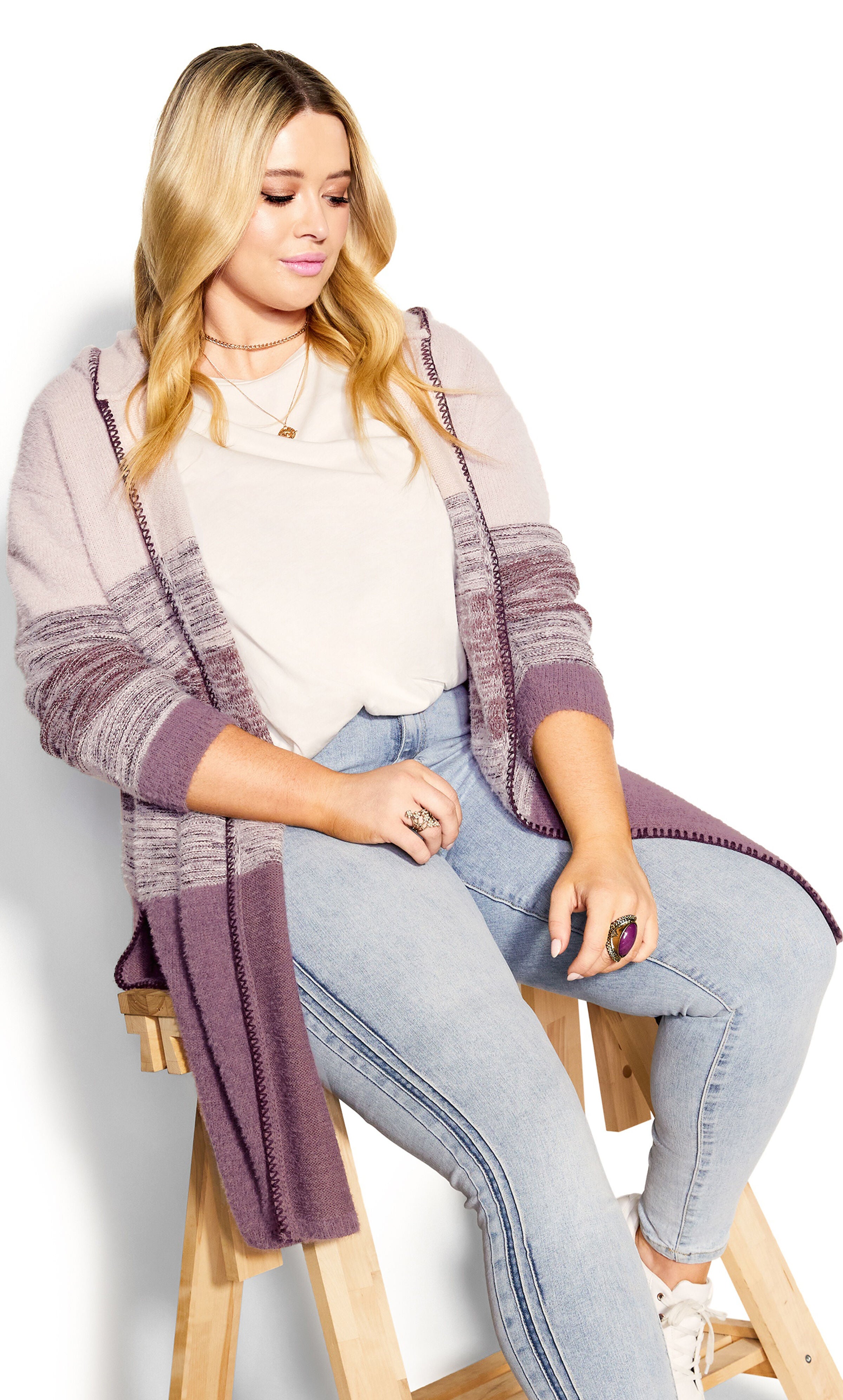 Camryn Cardigan - plum, Pink, hi-res image number 0