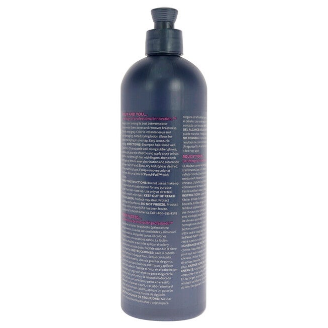 Fanci-Full Rinse Instant Hair Color - 12 Black Radiance by Roux for Unisex - 15.2 oz Hair Color, See Description, alternate image number 2