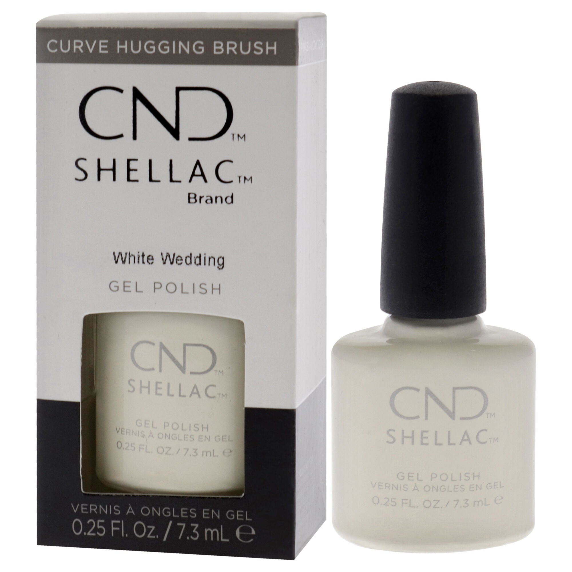 Shellac Nail Polish - White Wedding by CND for Women - 0.25 oz Nail Polish, , alternate image number 7