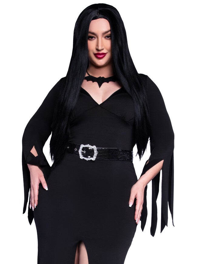 Immortal Mistress Costume Dress, Black, hi-res image number 0