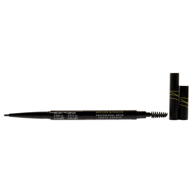 2-in-1 Defining Eyebrow Pencil and Powder - Charcoal by Arches and Halos for Women - 0.017 oz Makeup, See Description, alternate image number 4