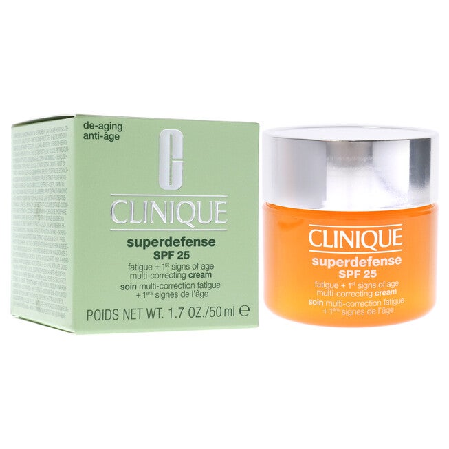 Superdefense Multi-Correcting Cream SPF 25 - Type I-II by Clinique for Unisex - 1.7 oz Cream, See Description, alternate image number 2
