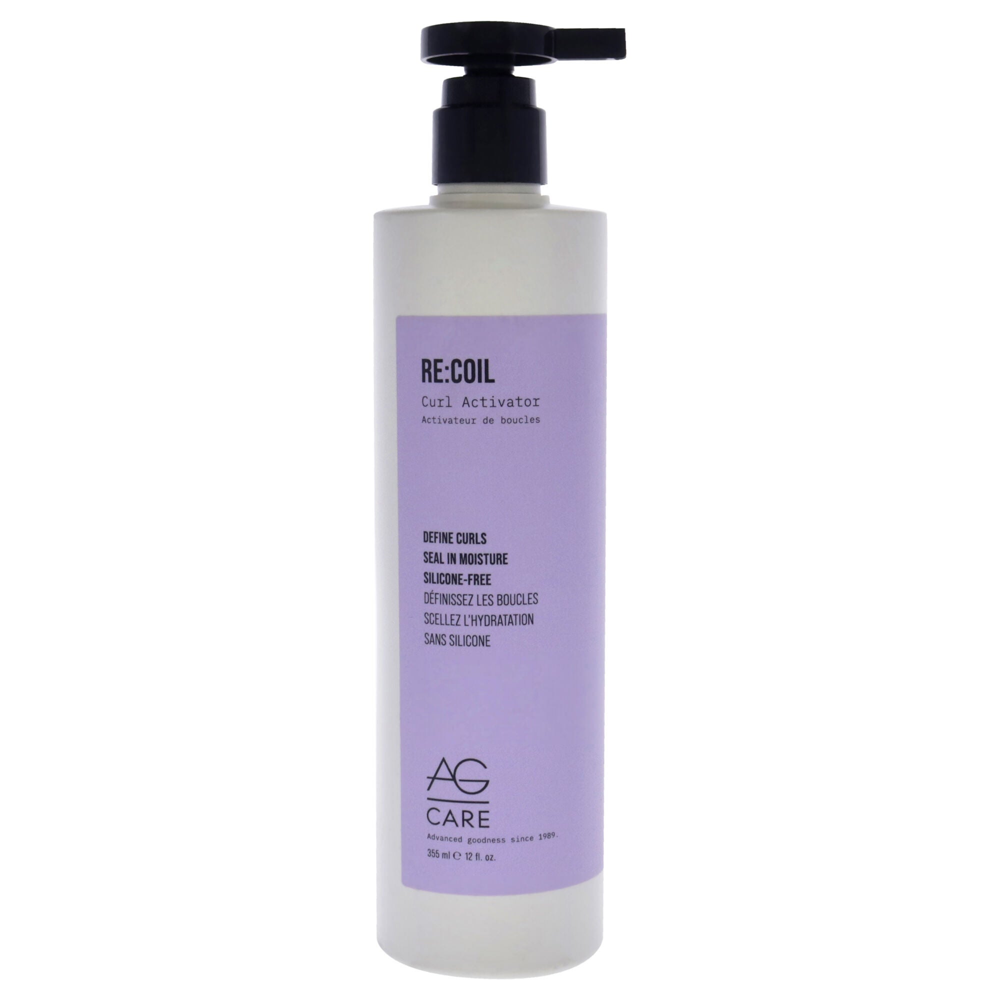 Recoil Curl Activator by AG Hair Cosmetics for Unisex - 12 oz Activator, See Description, hi-res image number 0