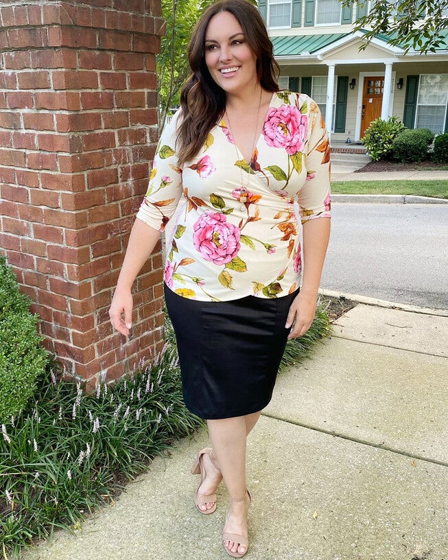 Priscilla Knit Pencil Skirt, , alternate image number null