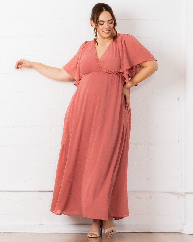 Carmella Evening Gown, PEACHY KEEN / Peach, alternate image number 4