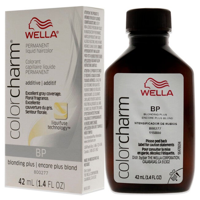 Color Charm Permanent Liquid Hair Color - BP Blonding Plus by Wella for Unisex - 1.42 oz Hair Color, See Description, alternate image number 3