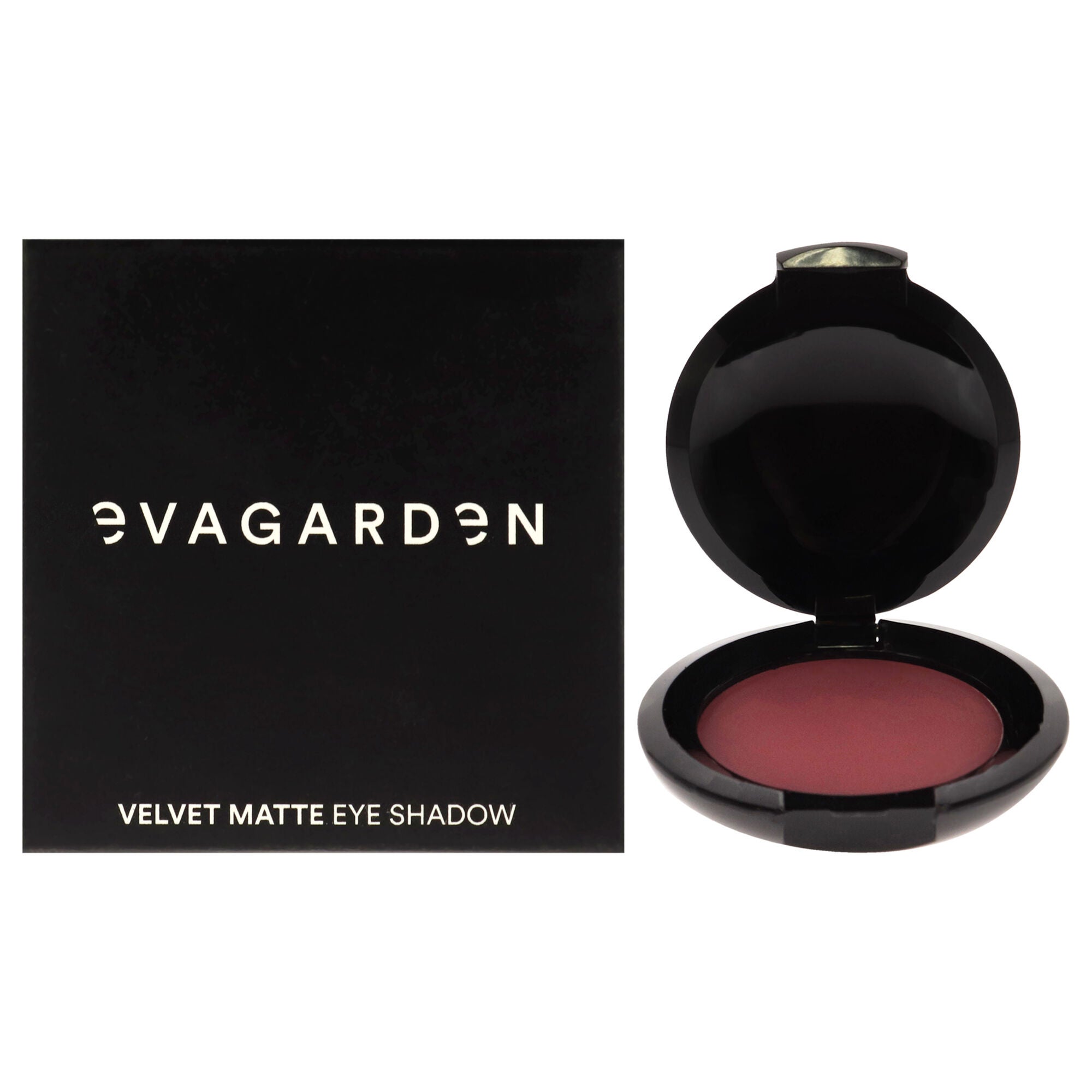 Velvet Matte Eye Shadow - 130 Wild Rose by Evagarden for Women - 0.08 oz Eye Shadow, See Description, hi-res image number 0