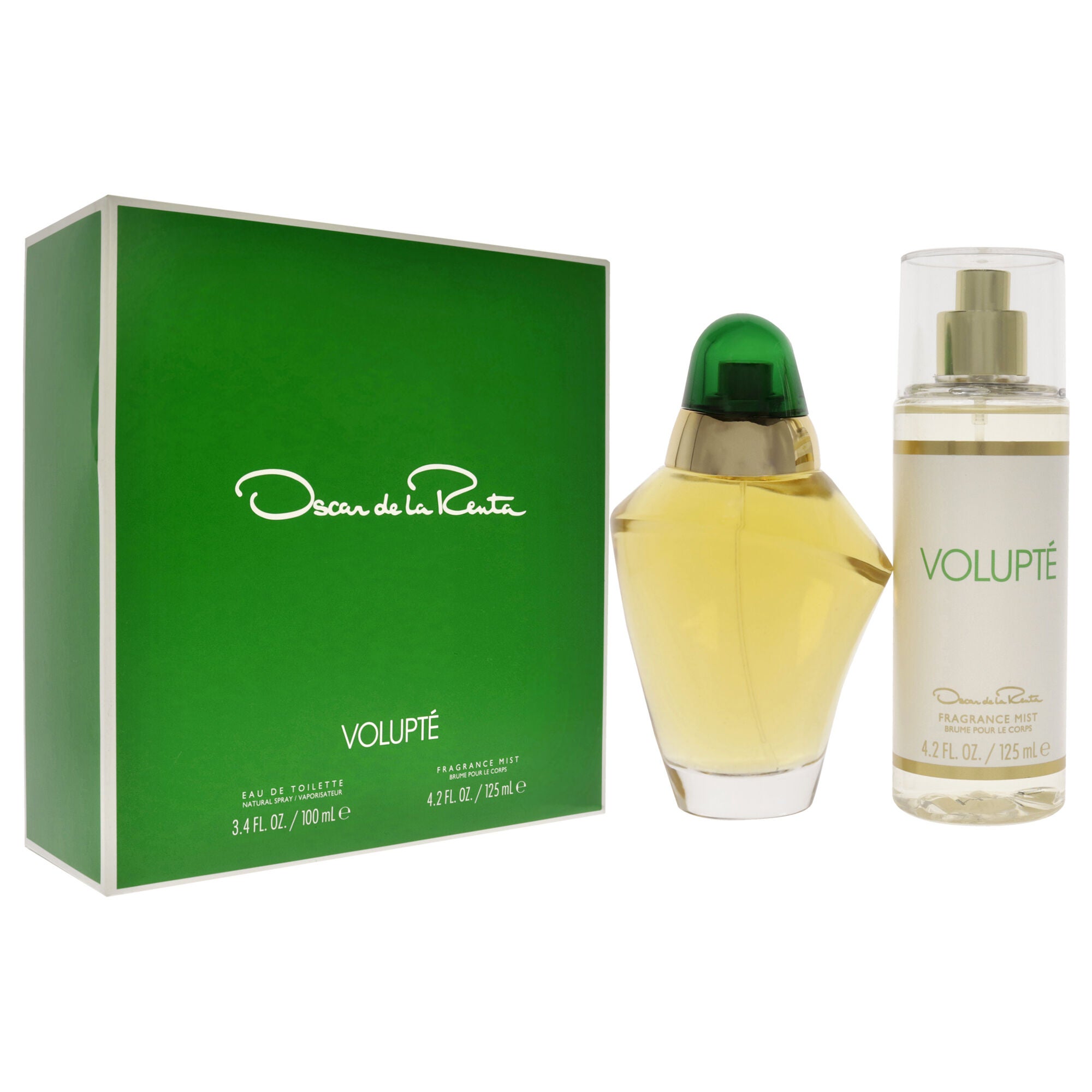Volupte by Oscar De La Renta for Women - 2 Pc Gift Set 3.4oz EDT Spray, 4.2oz Frangrance Mist, See Description, alternate image number 1