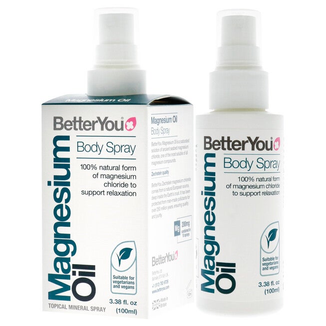 Magnesium Oil Body Spray by BetterYou for Unisex - 3.38 oz Body Spray, NA, alternate image number null
