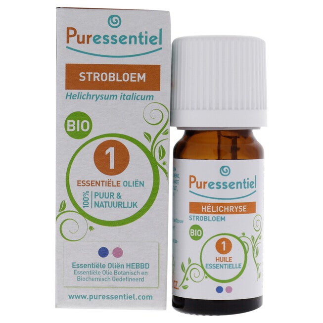 Organic Essential Oil - Helychrysum (Everlasting) by Puressentiel for Unisex - 0.17 oz Oil, See Description, hi-res image number 0