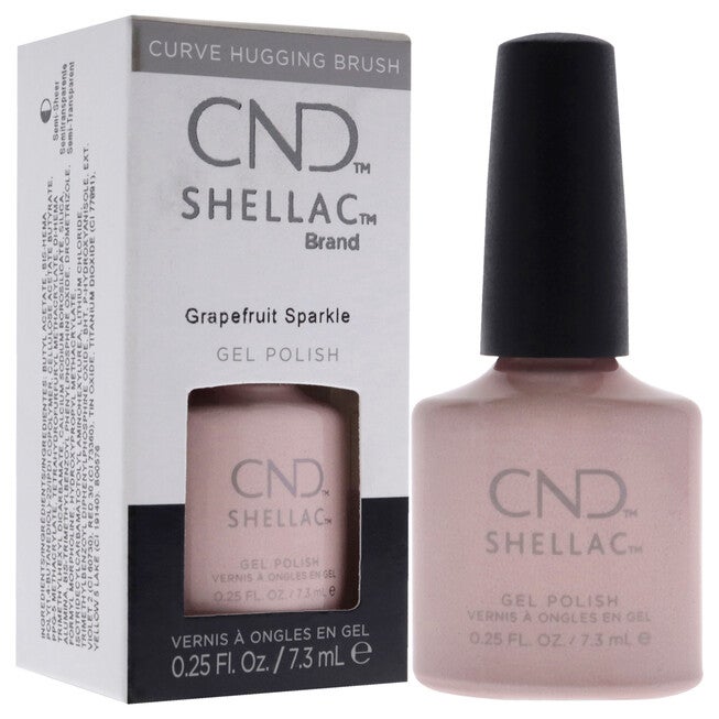 Shellac Nail Color - Grapefruitsparkle by CND for Women - 0.25 oz Nail Polish, See Description, alternate image number 2