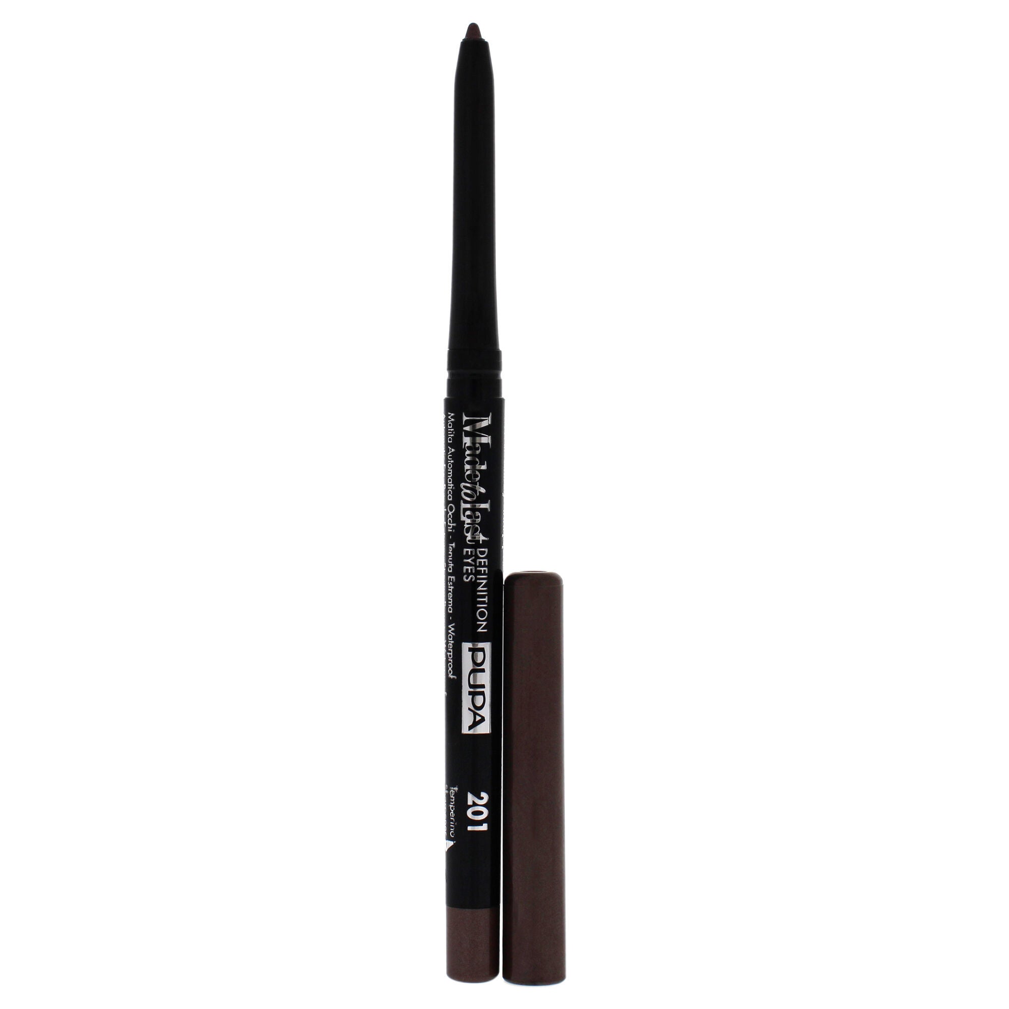 Made To Last Definition Eyes - 201 Bon Ton Brown by Pupa Milano for Women - 0.012 oz Eye Pencil, See Description, hi-res image number 0