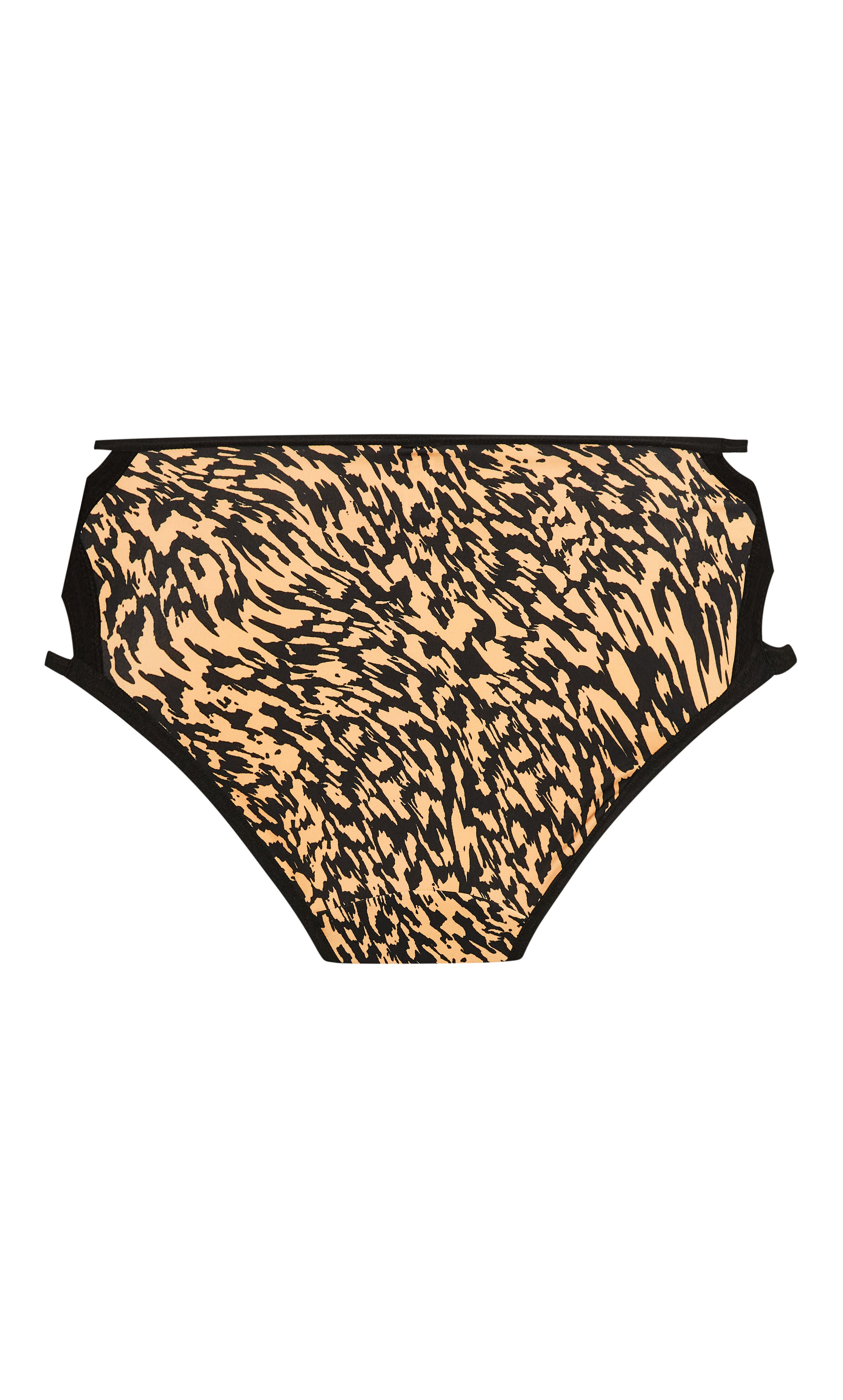 Fashion Microfiber Hi Cut Brief - animal, , alternate image number 3