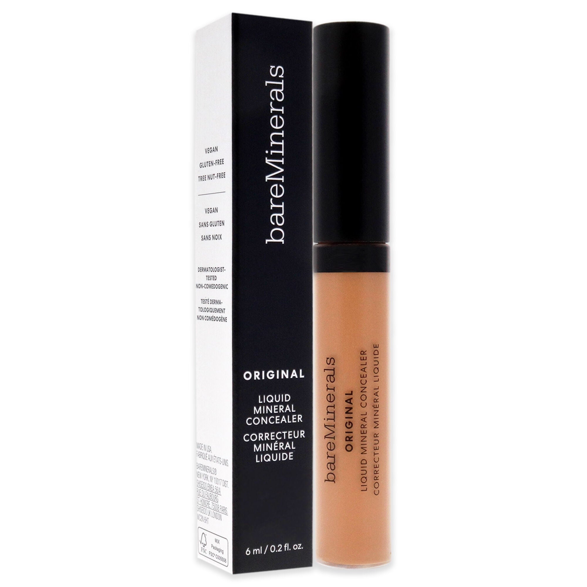Original Liquid Mineral Concealer - 3.5C Medium Tan by bareMinerals for Women - 0.2 oz Concealer, See Description, alternate image number 1