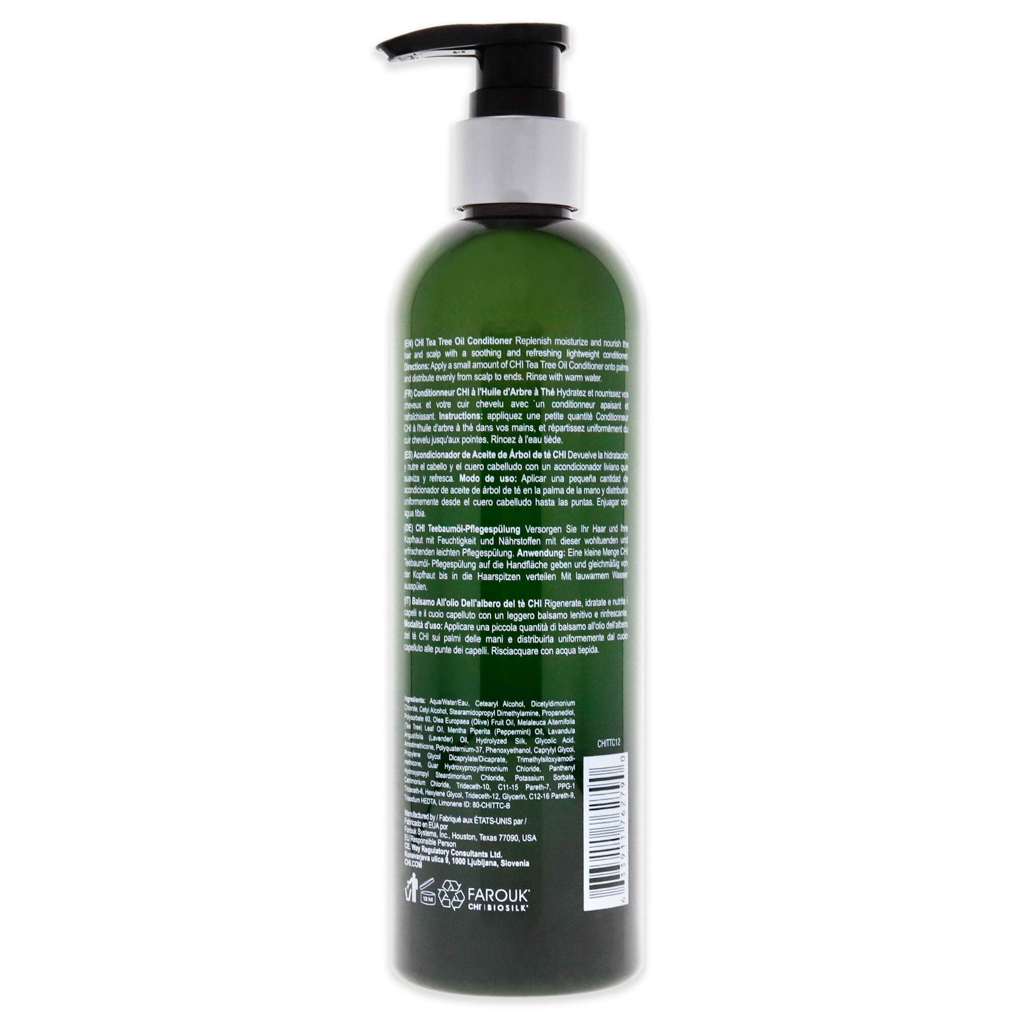 Tea Tree Oil by CHI for Unisex - 12 oz Conditioner, , alternate image number 2