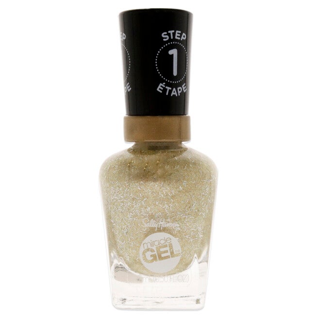 Miracle Gel - 150 Kris Krin-Gold by Sally Hansen for Women - 0.5 oz Nail Polish, See Description, hi-res image number 0