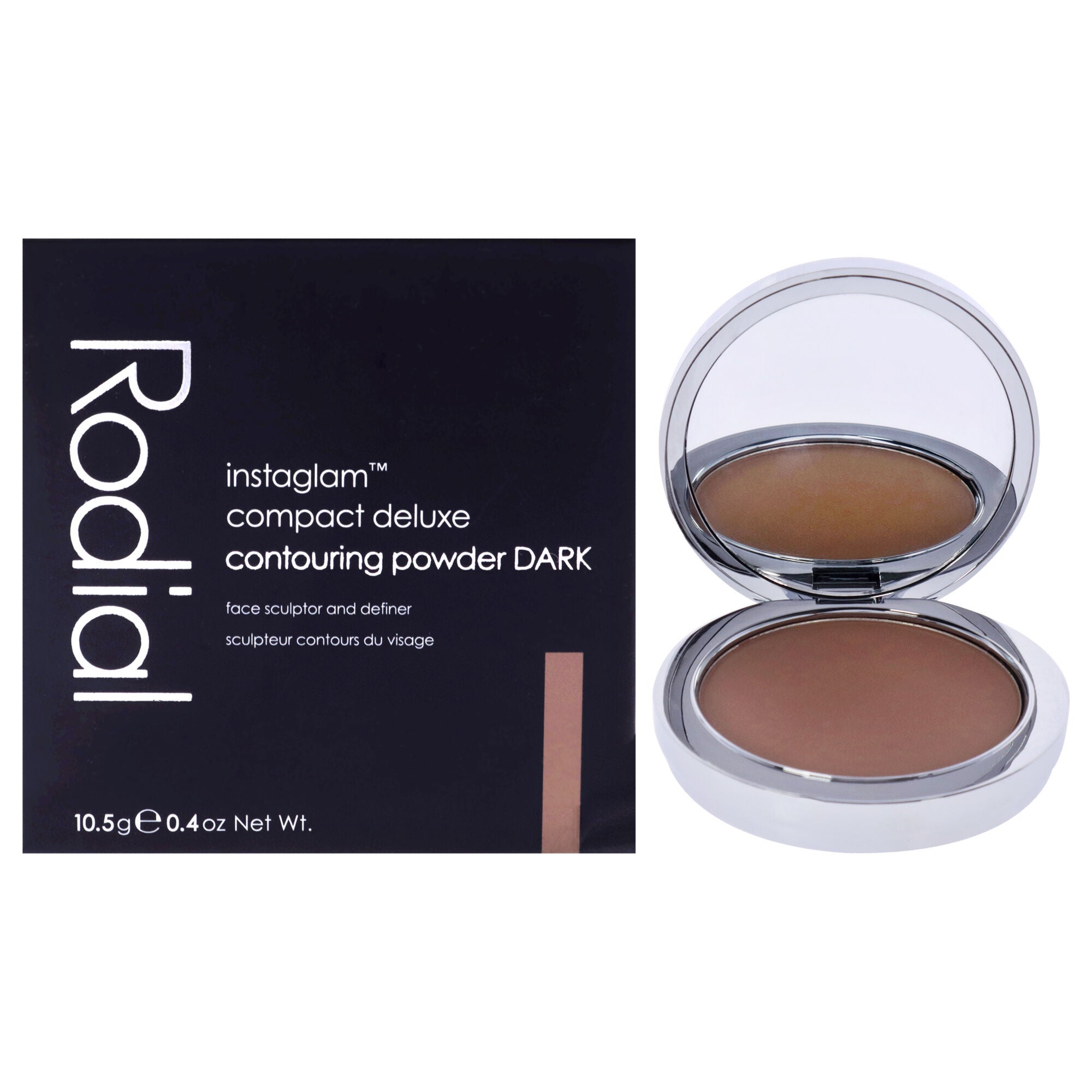 Instaglam Compact Deluxe Contouring Powder - 04 Dark by Rodial for Women - 0.4 oz Powder, See Description, hi-res image number 0