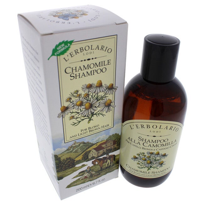Blond and Light Brown Hair Shampoo - Chamomile by LErbolario for Unisex - 6.7 oz Shampoo, , alternate image number null
