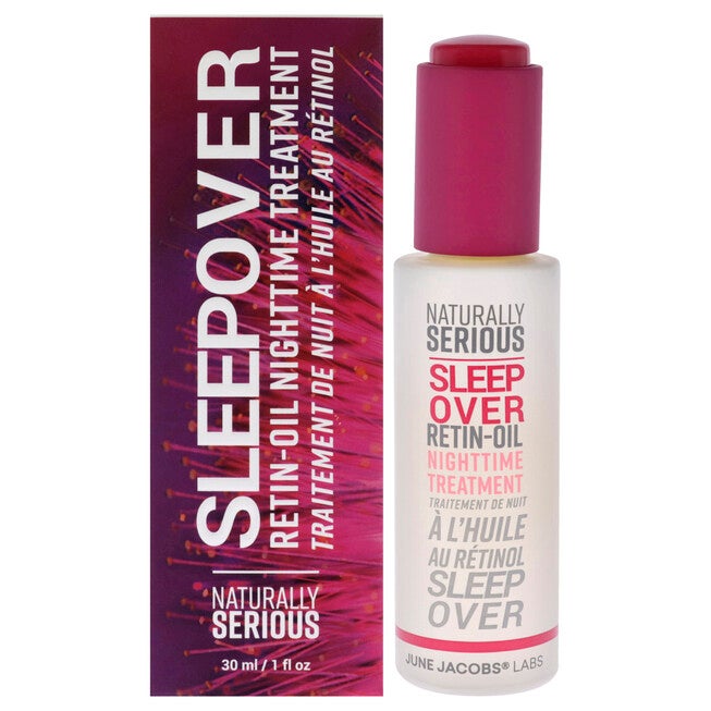 Sleepover Retin-Oil Nighttime Treatment by Naturally Serious for Unisex - 1 oz Treatment, See Description, hi-res image number 0