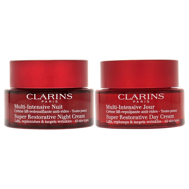 Super Restorative Day and Night Kit by Clarins for Women - 2 Pc 1.7oz Super Restorative Day Cream, 1.7oz Super Restorative Night Cream, See Description, alternate image number 3