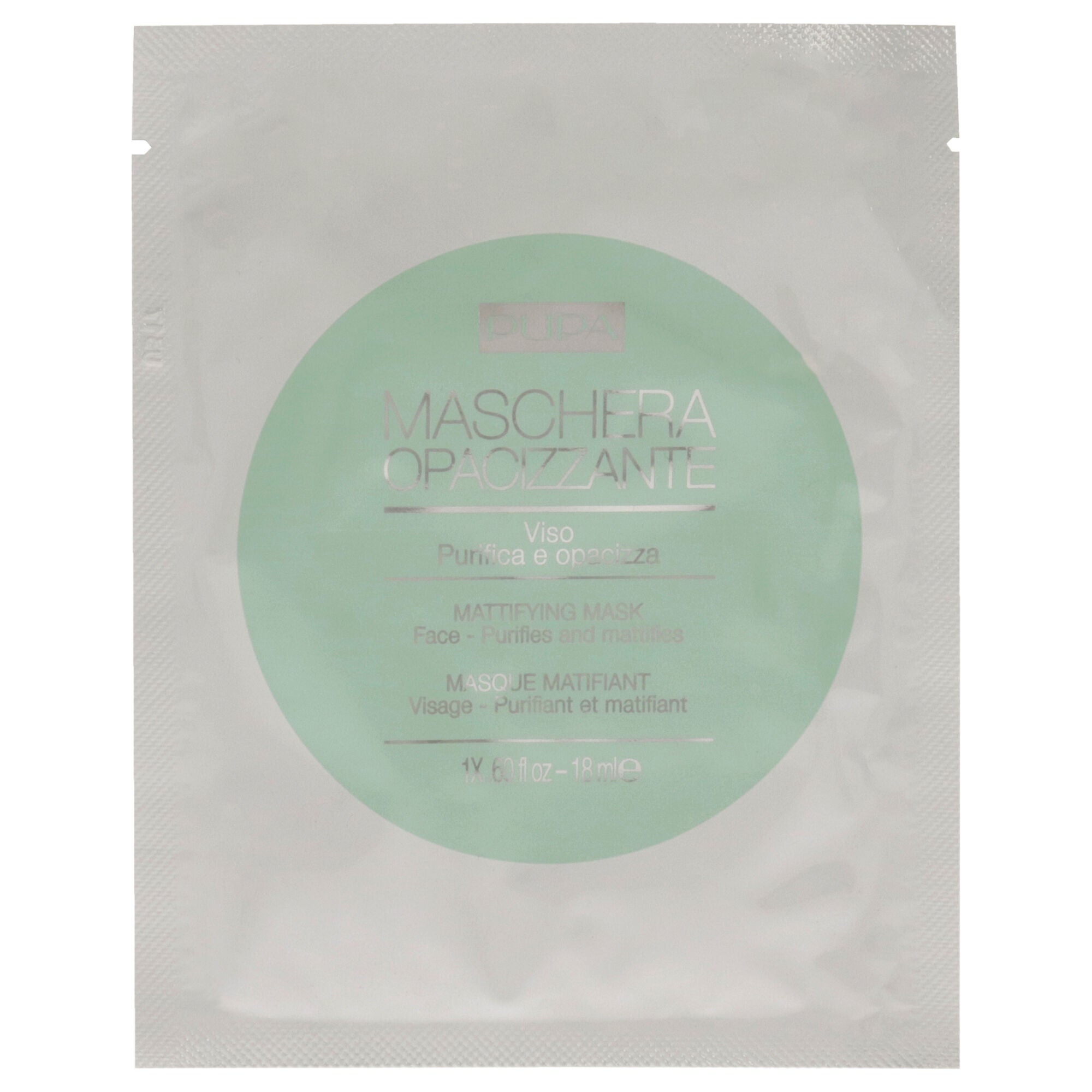 Mattifying Face Mask by Pupa Milano for Unisex - 0.60 oz Mask, See Description, hi-res image number 0